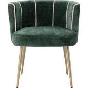 PTMD - Eetkamerstoel Nell - Groen - 59x66x75cm