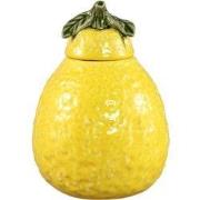 PTMD - Pot Nieska - Geel - 16x16x22cm