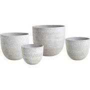 PTMD - Pot Jay-lo - Wit - 54x54x45cm