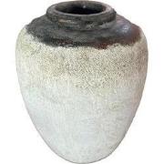 PTMD - Vaas Destyne - Wit - 30x30x37cm