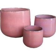 PTMD - Pot Dairsai - Roze - 46x46x40cm - Set van 3