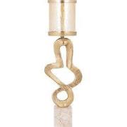 PTMD - Kandelaar Sianaine - Goud - 11.5x11.5x48cm