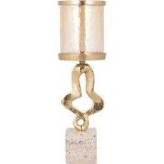PTMD - Kandelaar Sianaine - Goud - 11.5x11.5x37cm