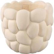 PTMD - Pot Mikay - Wit - 25x25x22cm