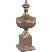 PTMD - Beeld Kristifor - Bruin - 20x20x51cm