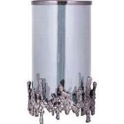 PTMD - Windlicht Barrie - Zwart - 17x17x30cm