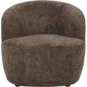 PTMD - Fauteuil Grasa - Bruin - 76x74x73cm