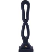 PTMD - Beeld Rhyce - Zwart - 17x11x65cm