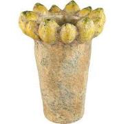 PTMD - Pot Fruitsy - Geel - 23x23x32cm