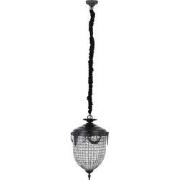 PTMD - Hanglamp Lidde - Grijs - 37x37x70cm