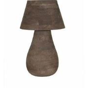 PTMD - Tafellamp Peake - Bruin - 38x38x64cm