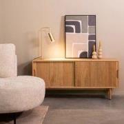 LABEL51 Tv-meubel Jule - Naturel - Eiken - 130 cm