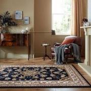Klassiek vloerkleed - Sandford Blauw - 200 x 290 cm