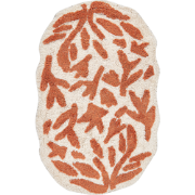 DERIK - Badmat - Lichtbeige - 60 x 90 cm - Katoen