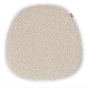 Jut zitkussen bouclé beige