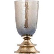 PTMD - Windlicht Cevar - Grijs - 16x16x33cm