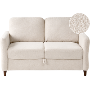 MARE - Tweezitsbank met opbergruimte - Beige - Bouclé