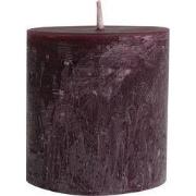 PTMD - Kaars Rustic Outdoor - Paars - 15x15x16cm