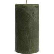 PTMD - Kaars Rustic Outdoor - Groen - 15x15x30cm