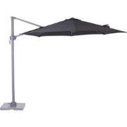 Hawaii parasol S - Ø300 cm - carbon black - zwart