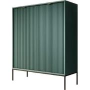Meubella - Dressoir Navil - Groen - 104 cm - Hoog