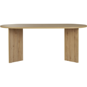 Eettafel met afgeronde randen L180 cm - SABLE