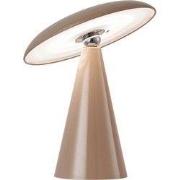 Tafellamp Phoebe Led - Lichtbruin - Ø23cm