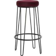 Light & Living - Barkruk ALICE - Ø41x73 cm - Rood - Set van 2