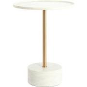 Light & Living - Bijzettafel CIVITA - Ø41x53 cm - Wit