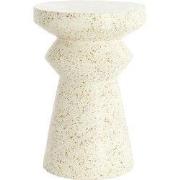 Light & Living - Bijzettafel SELLA - Ø32x47 cm - Wit