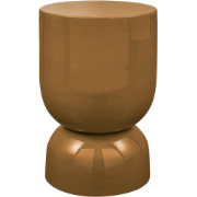 WOOOD Hekla Bijzettafel  - Metaal - Oranje - 47x32x32