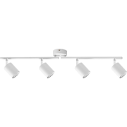 NYANDO - Plafondlamp set van 4 - Wit - Metaal