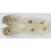 Vogel foam L4b15h5 cm soft/goud a2 2 st