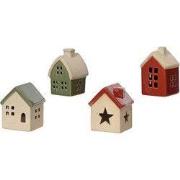 Huis porselein L5,8b6,8h8,2 cm a4