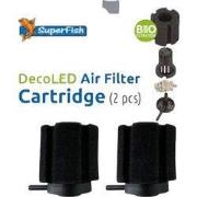 Deco led air filter cartridge 2x