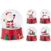 Waterbal 65 mm kerstman 4ass