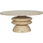 PTMD - Salontafel Callain - Beige - 90x90x40cm