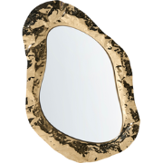 JOSSIGNY - Wandspiegel - Goud - RVS