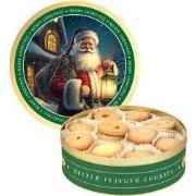 Christmas tin w butter cookies