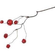 kunsttak kerstbellen belsano s rood