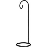 Ornament standaard zwart l8xb8xh25 cm