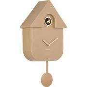 Wandklok Modern Cuckoo Oro - Bruin - 21.5x8.5x41cm