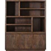 Starfurn - Vakkenkast Brussel - Bruin - 45x160x200 cm