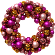 Christmas Decoration - Christmas Wreath - Christmas Baubles - Polyster...