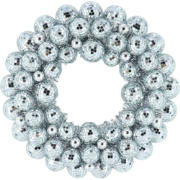 Christmas Decoration - Christmas Wreath - Discoball balls - Polysteren...