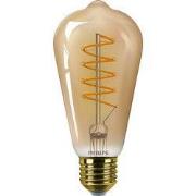 Philips MASTER E27 LED Lamp 4-25W ST64 Amber Extra Warm Wit Dimbaar