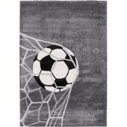Kindervloerkleed Happy Voetbal – Zacht vloerkleed – Speelkleed voor Ki...