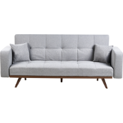 HJULBY - Driezitsbank - Donkergrijs - Polyester