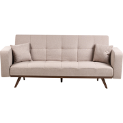 HJULBY - Driezitsbank - Lichtbruin - Polyester