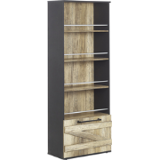 SALTER - Boekenkast - Lichte houtkleur - Vezelplaat